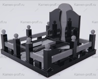Комплекс из гранита 2,4*2,4 - kamen-proff.ru - Екатеринбург