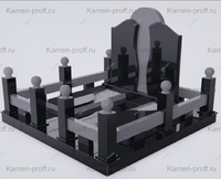 Комплекс из гранита 2,4*2,4 - kamen-proff.ru - Екатеринбург